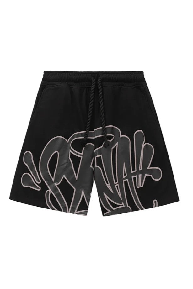 Velia Graffiti Short Set Black