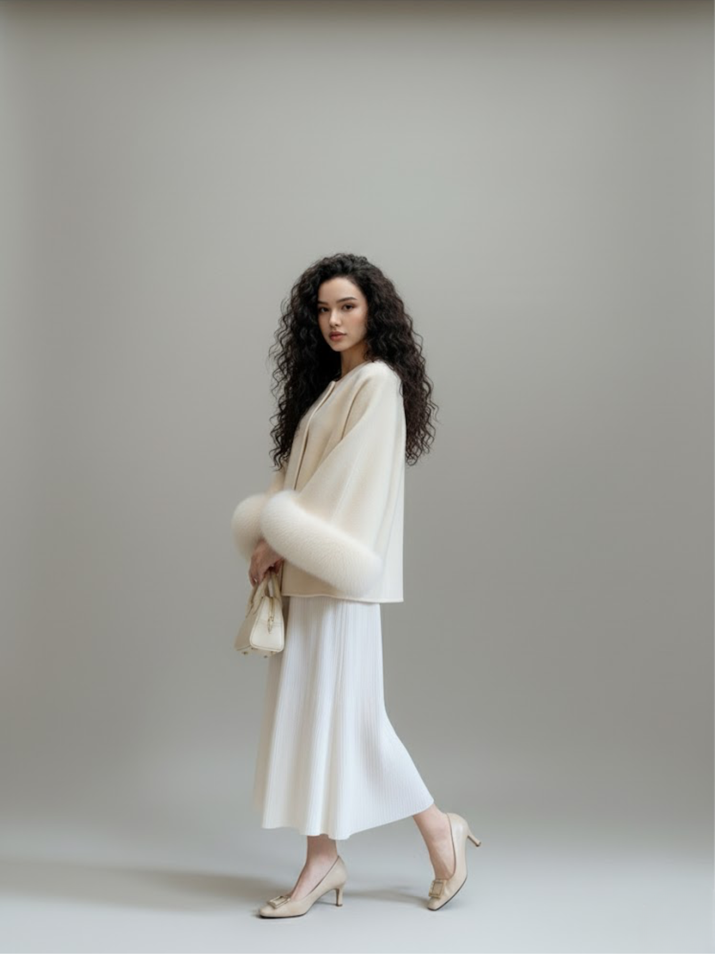 Velia Elisenne Faux Fur Coat