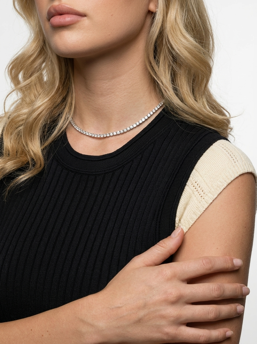 Sommerkleid mit Knopfleiste - Model Ansicht 6