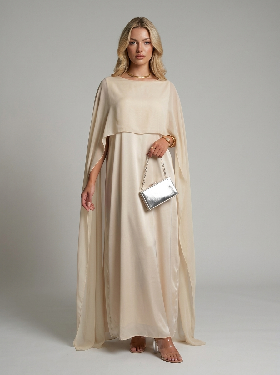 Abaya mit Cape