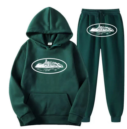 Velia Alcatraz Tracksuit Green