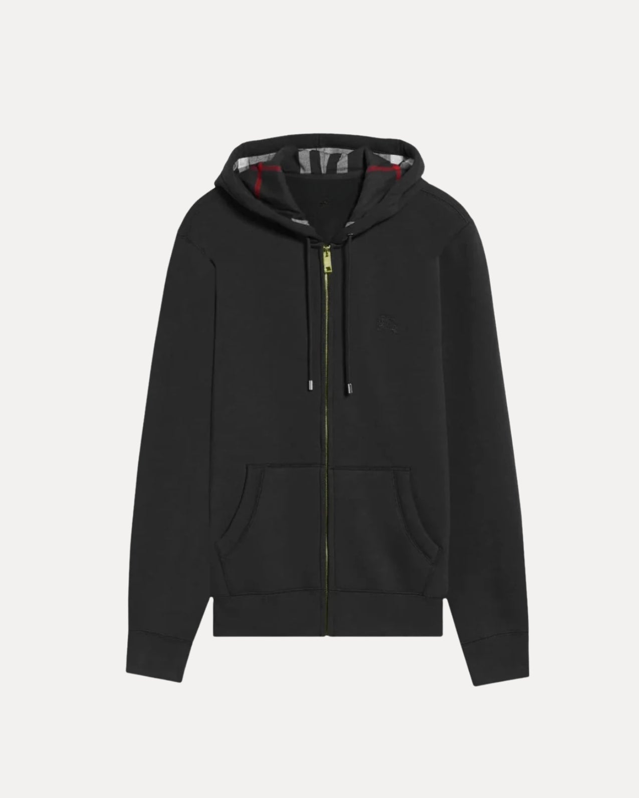 Velia Checked Zip Hoodie