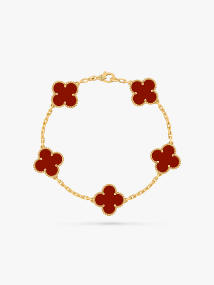 Velia Sorenna Bracelet – Burgundy