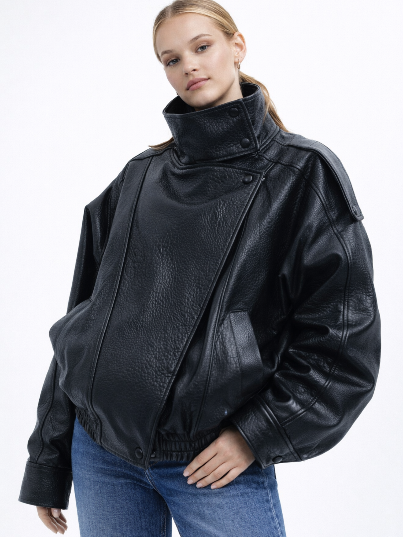 Velia Zaerina Leather Jacket