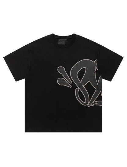 Velia Graffiti Short Set Black