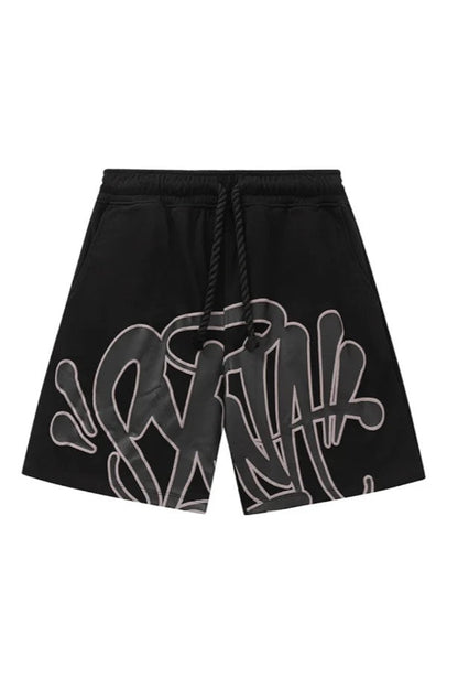 Velia Graffiti Short Set Black