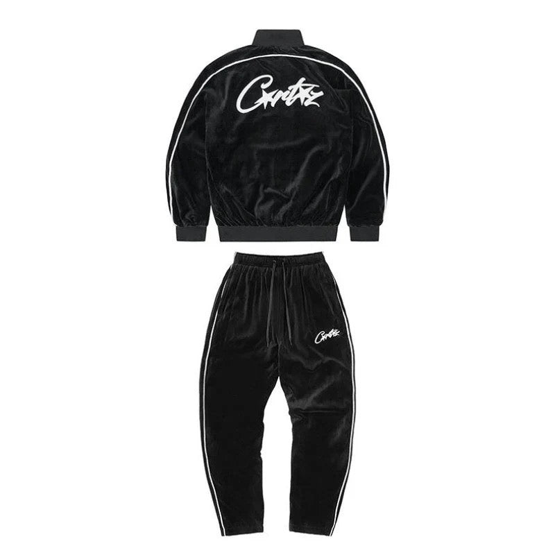Velia CRTZ Velvet Tracksuit