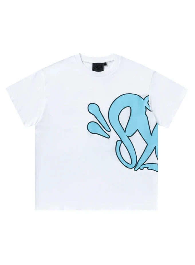 Velia Graffiti Short Set Blue