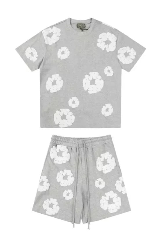 Velia Flower Short Set