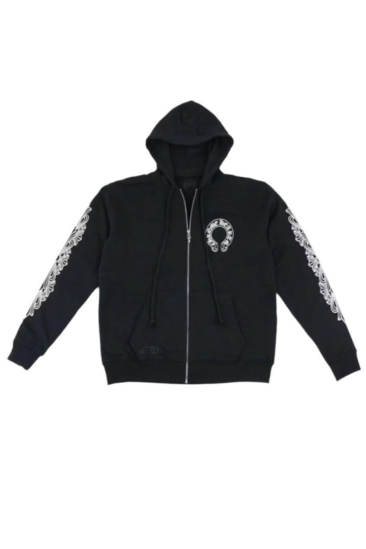 Velia Chrome Zip Hoodie