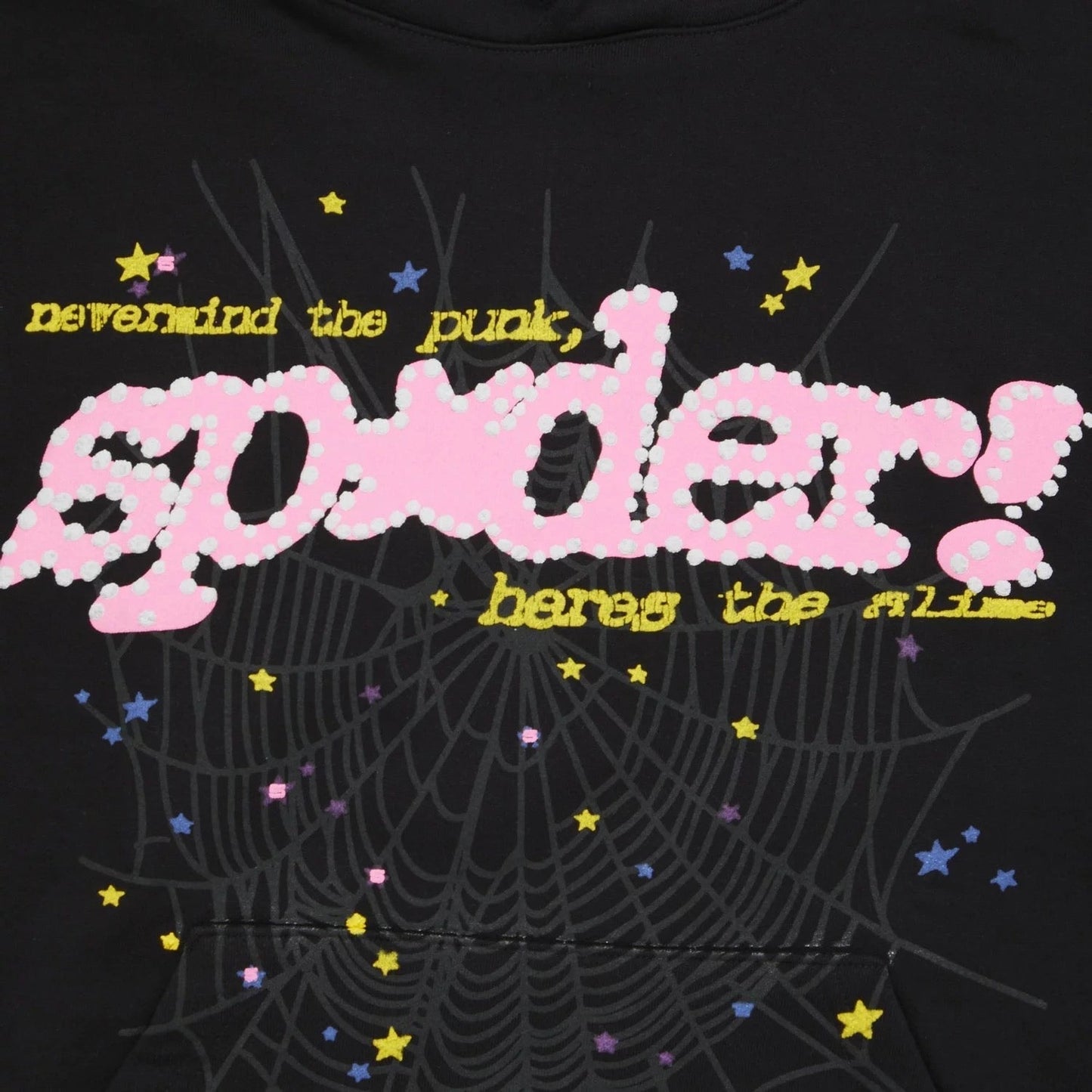 Velia Sp5der Hoodie Black/Pink
