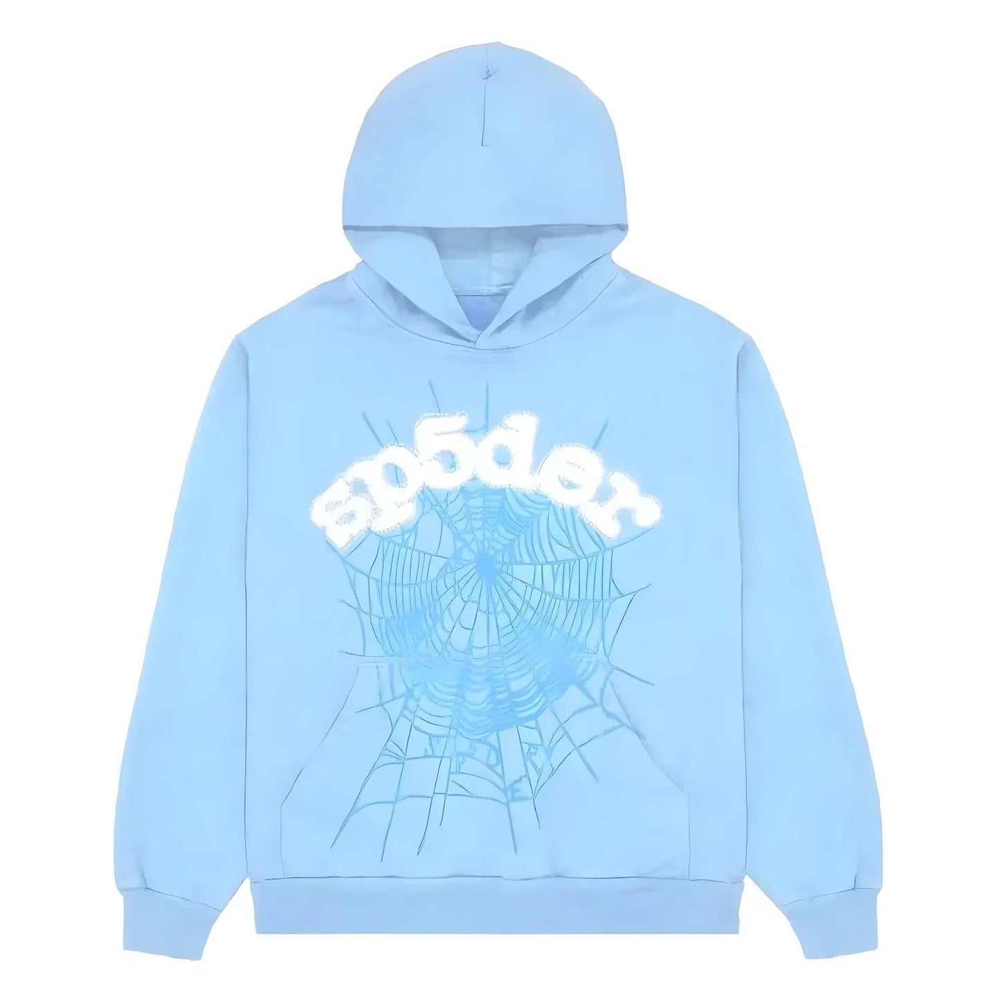 Velia Sp5der Hoodie Babyblue