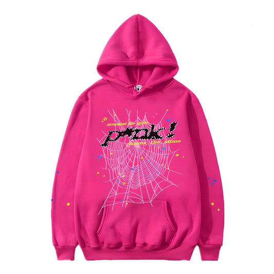 Velia Sp5der Hoodie Pink