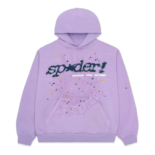 Velia Sp5der Hoodie Lilac