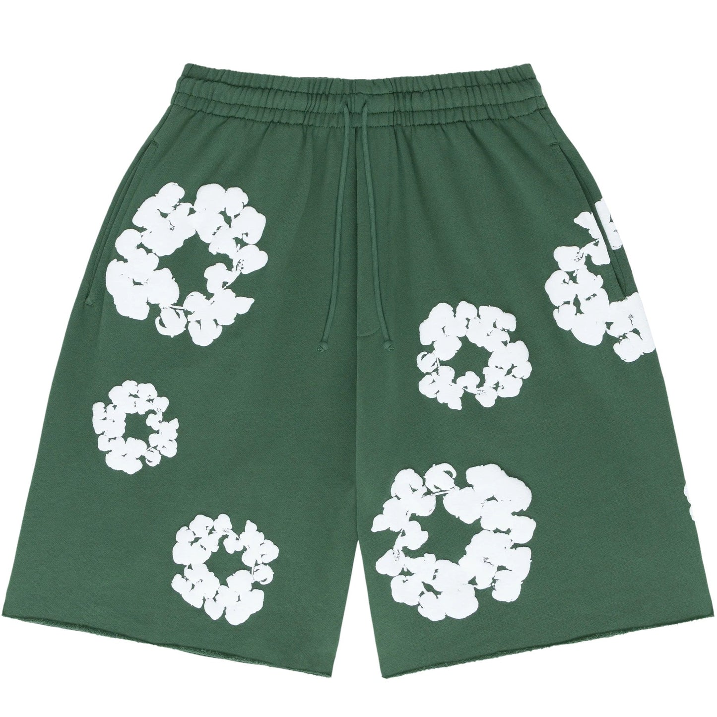 Velia Flower Shorts Green