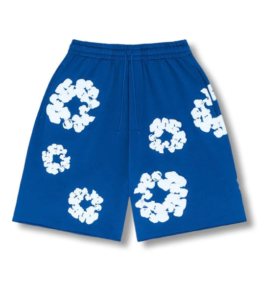 Velia Flower Shorts Blue