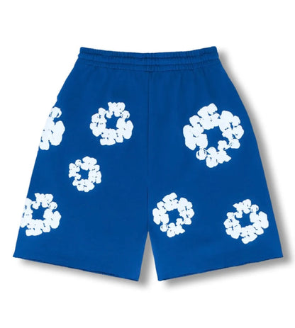 Velia Flower Shorts Blue