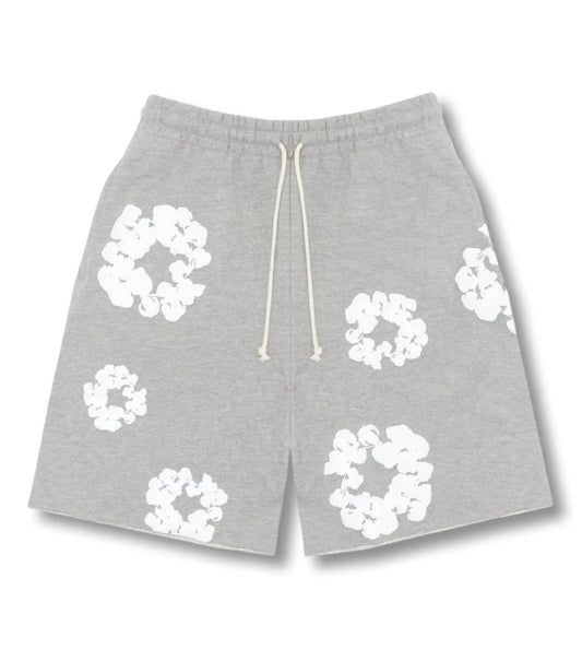 Velia Flower Shorts Grey