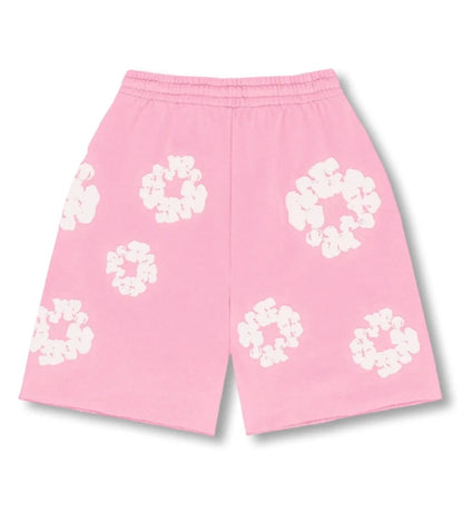 Velia Flower Shorts Pink