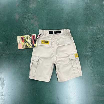 Velia Alcatraz Cargo Shorts Beige