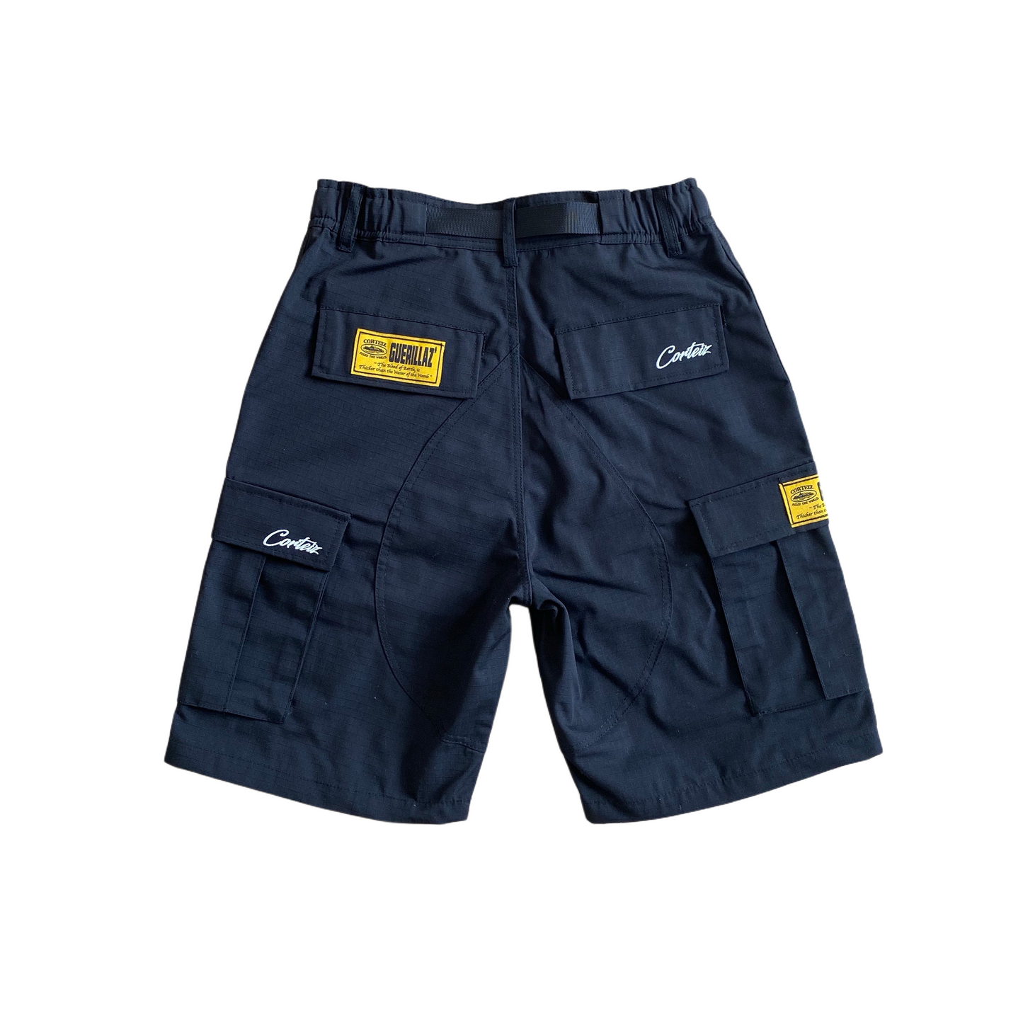 Velia Alcatraz Cargo Shorts Black