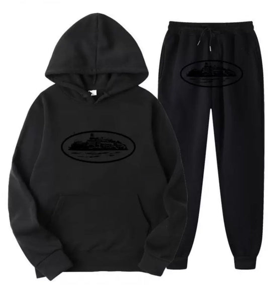 Velia Alcatraz Tracksuit Black on Black