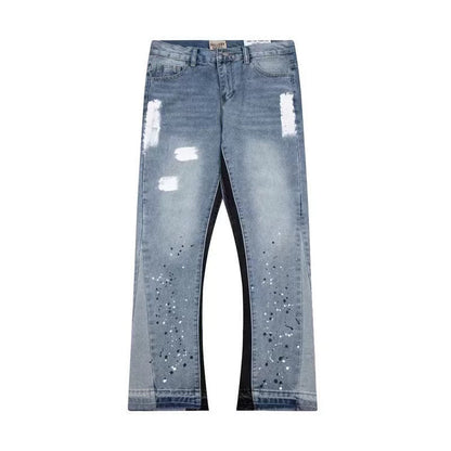 Velia Painted Flared Denim