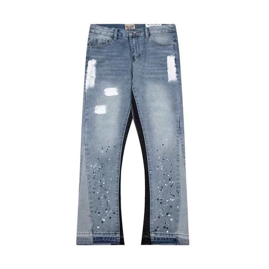 Velia Painted Flared Denim