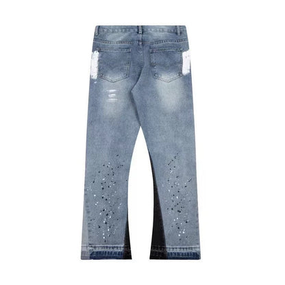 Velia Painted Flared Denim