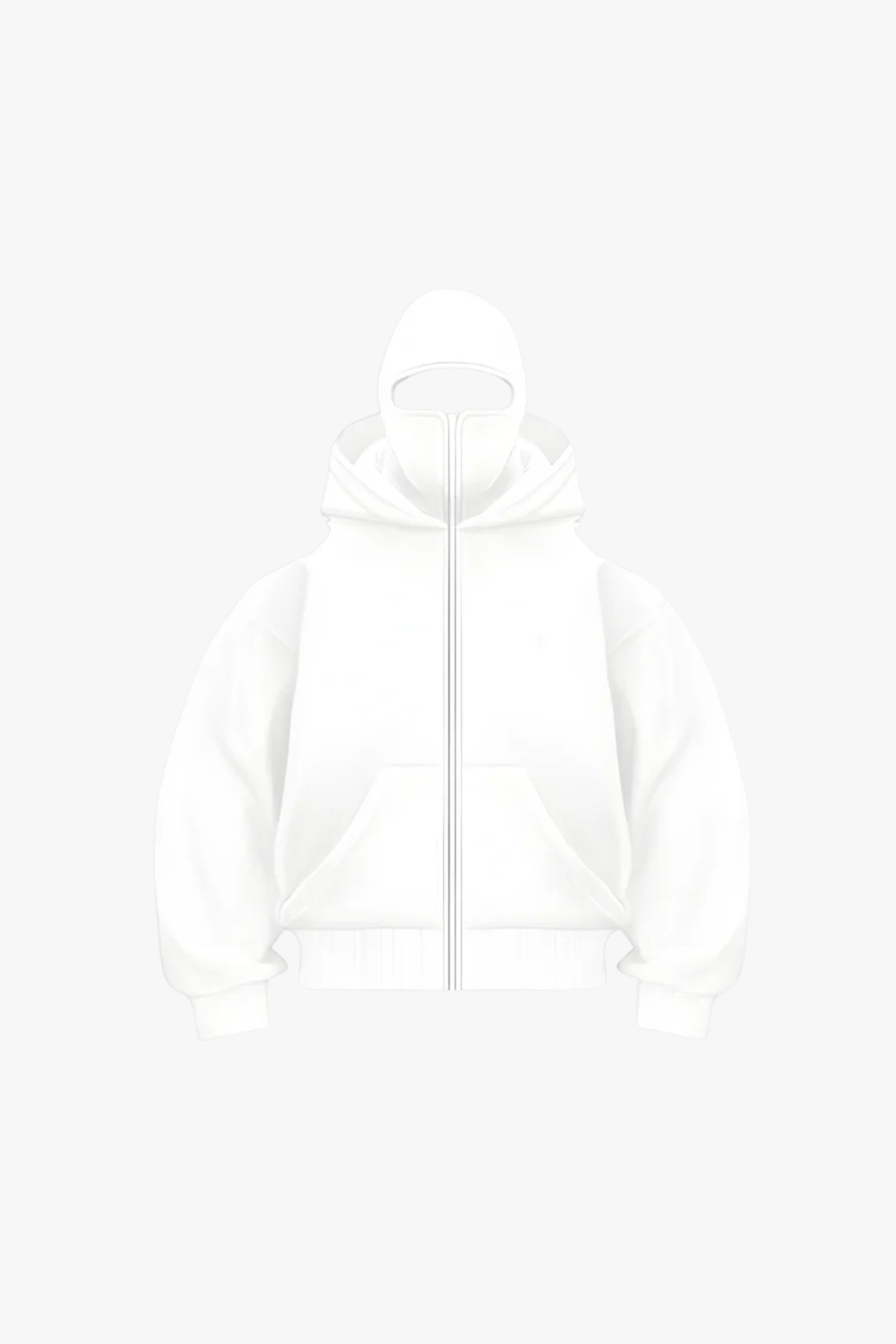 Velia Tamira Zip Hoodie White