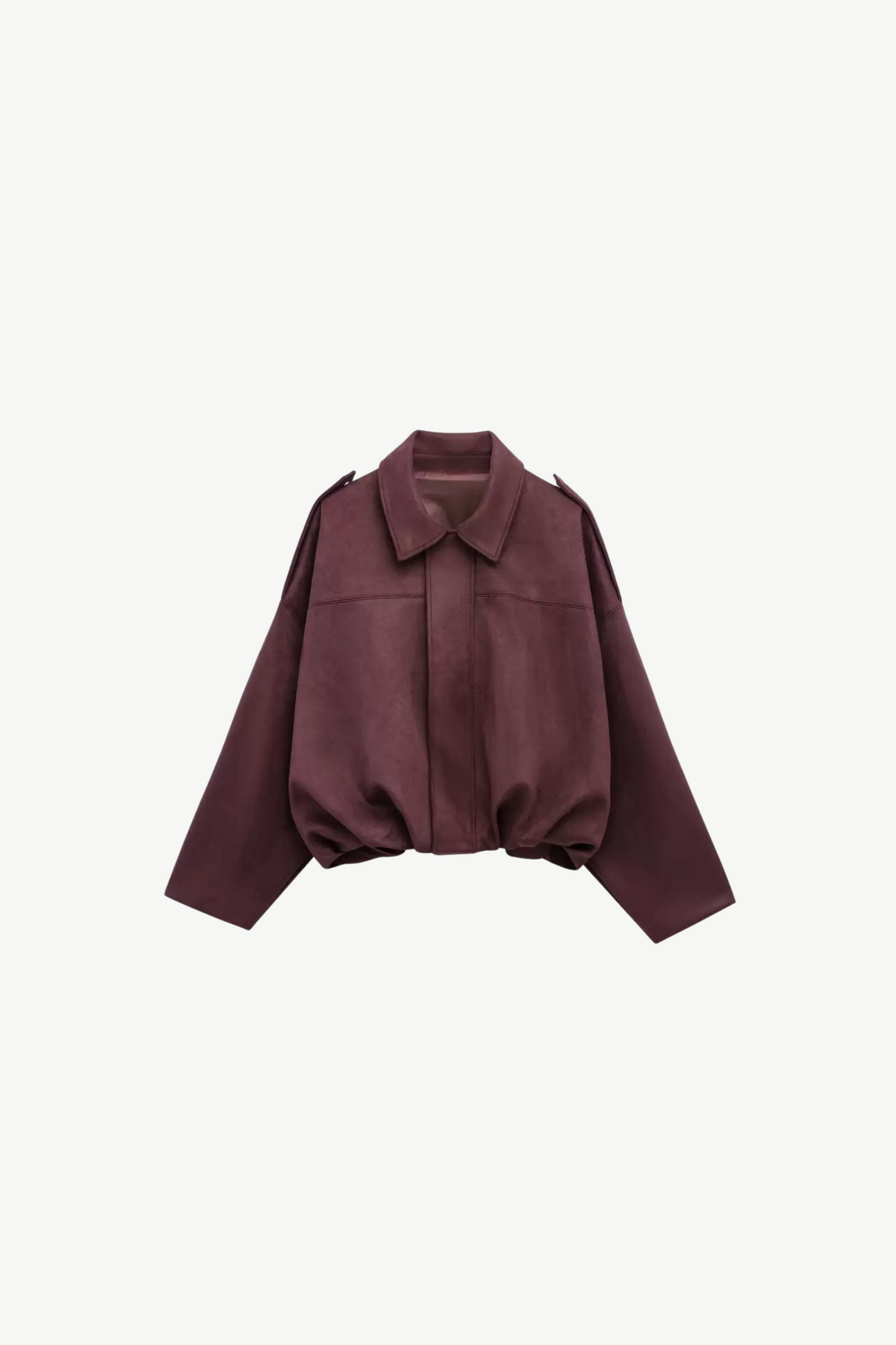 Velia Alexina Bomber Jacket Burgundy