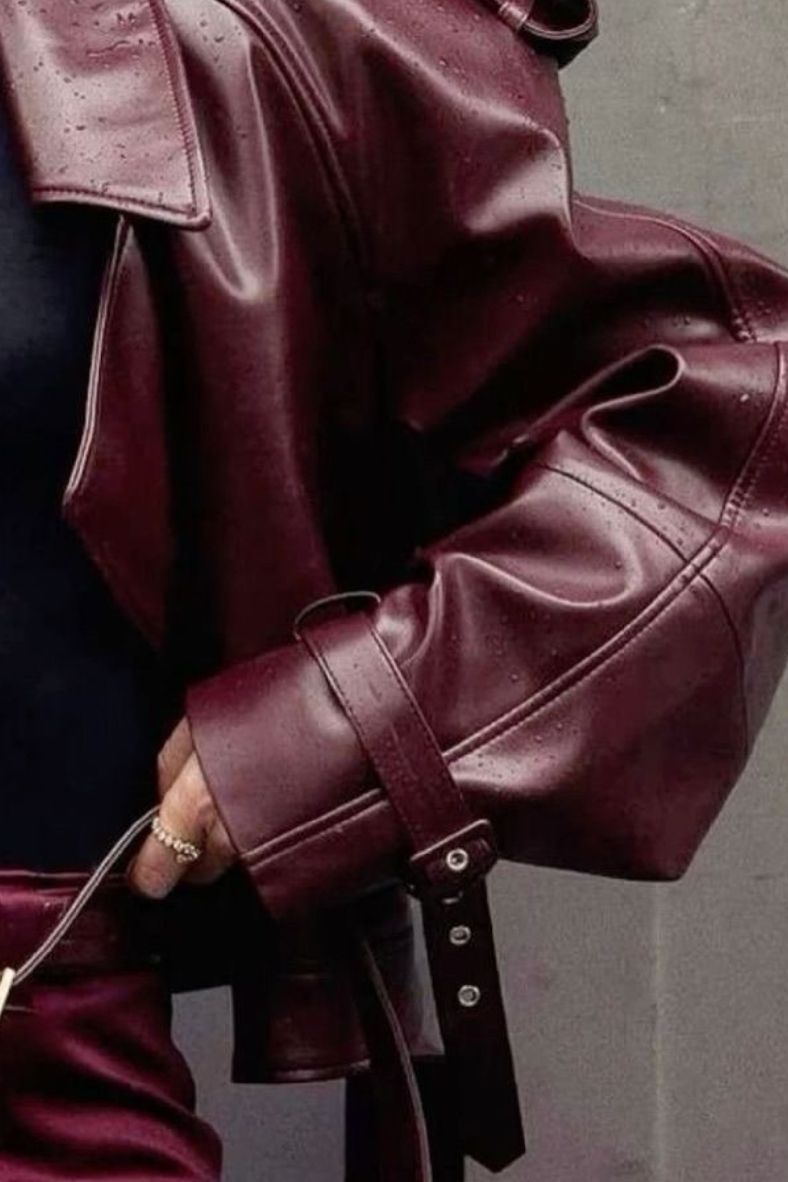 Velia Yunelle Faux Leather Jacket