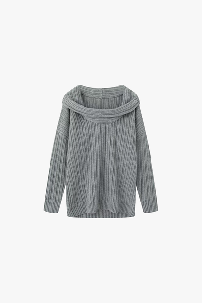 Velia Kiarella Knit Sweater Grey