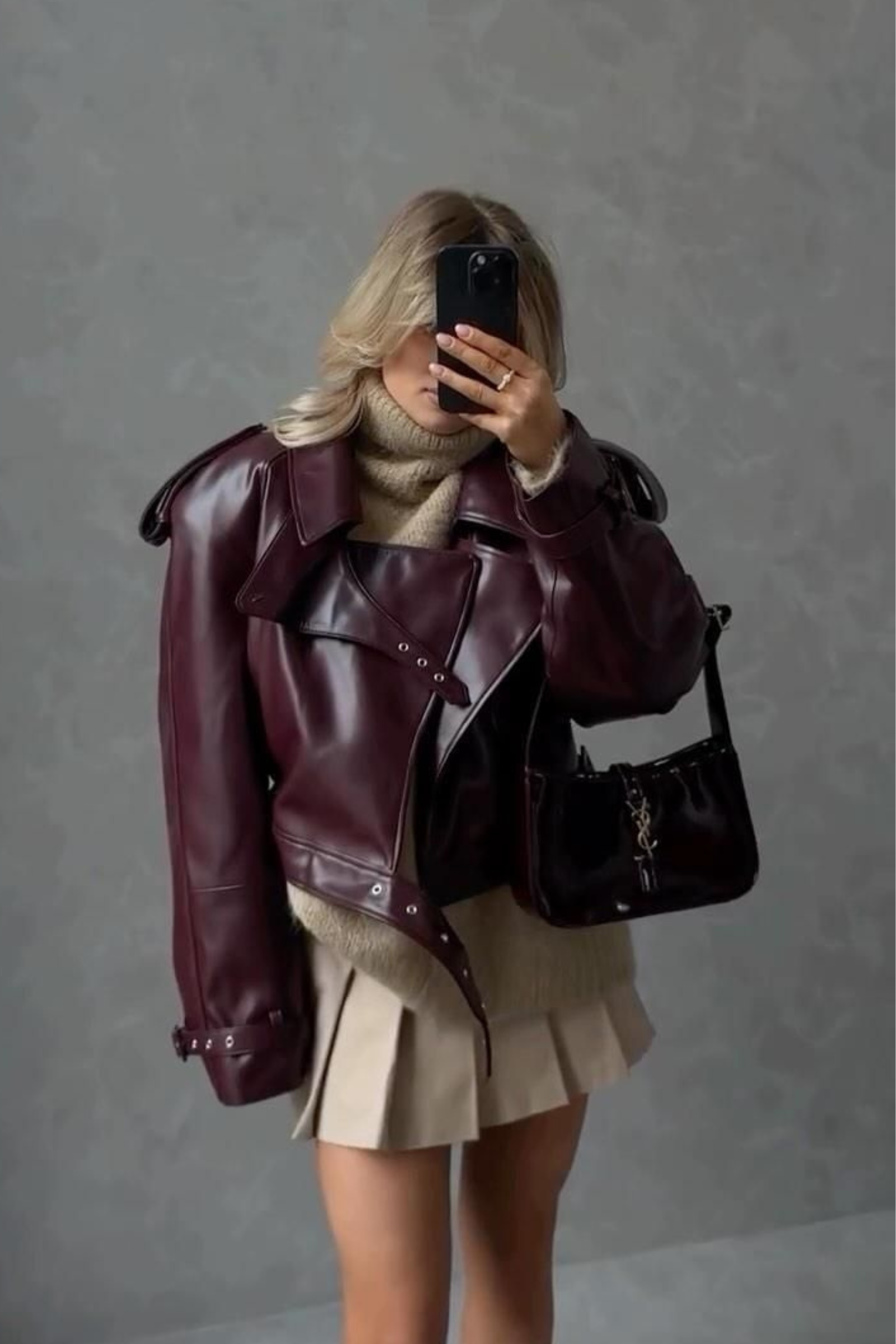 Velia Yunelle Faux Leather Jacket
