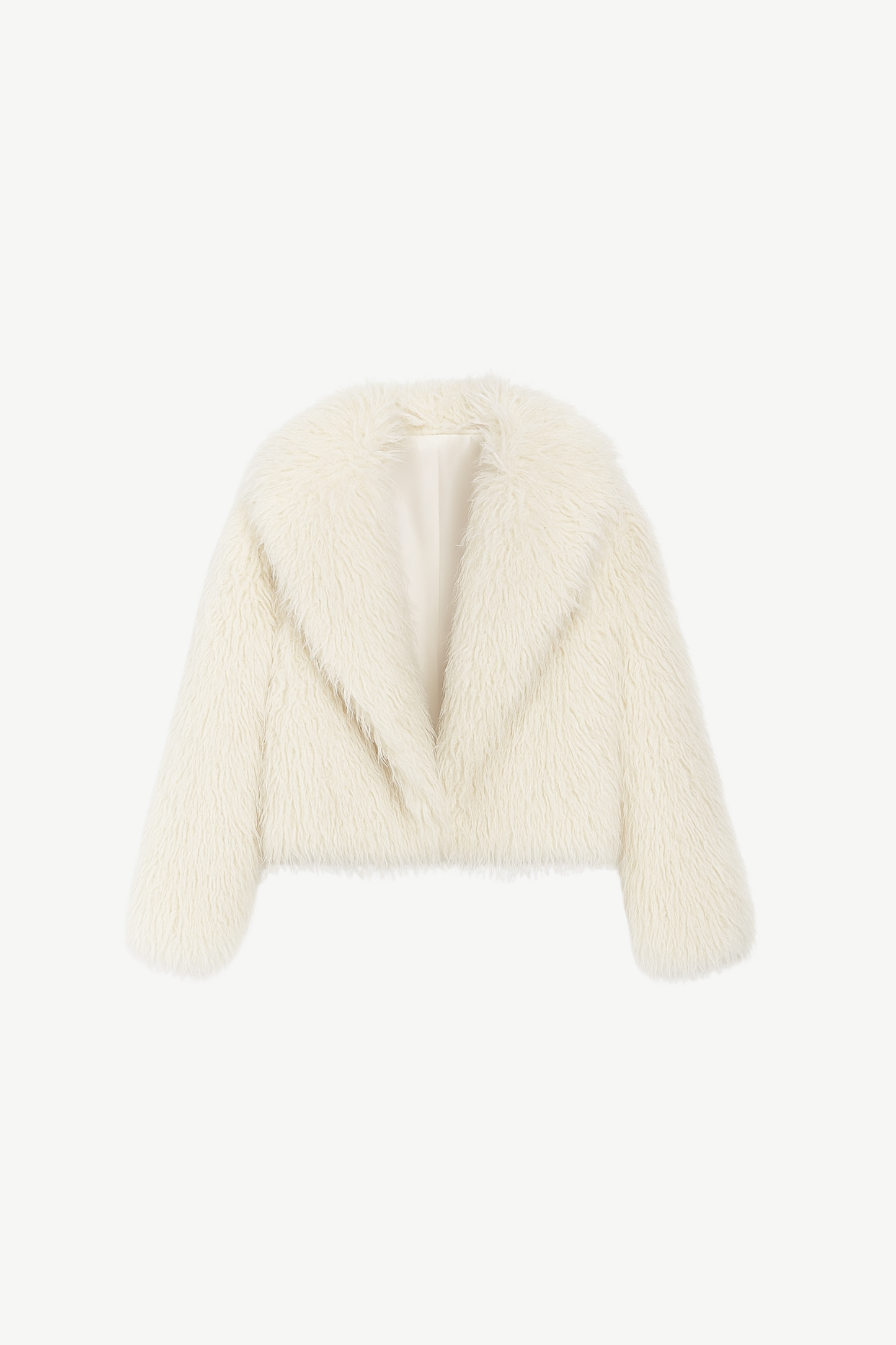 Velia Kaylenne Teddy Jacket Cream