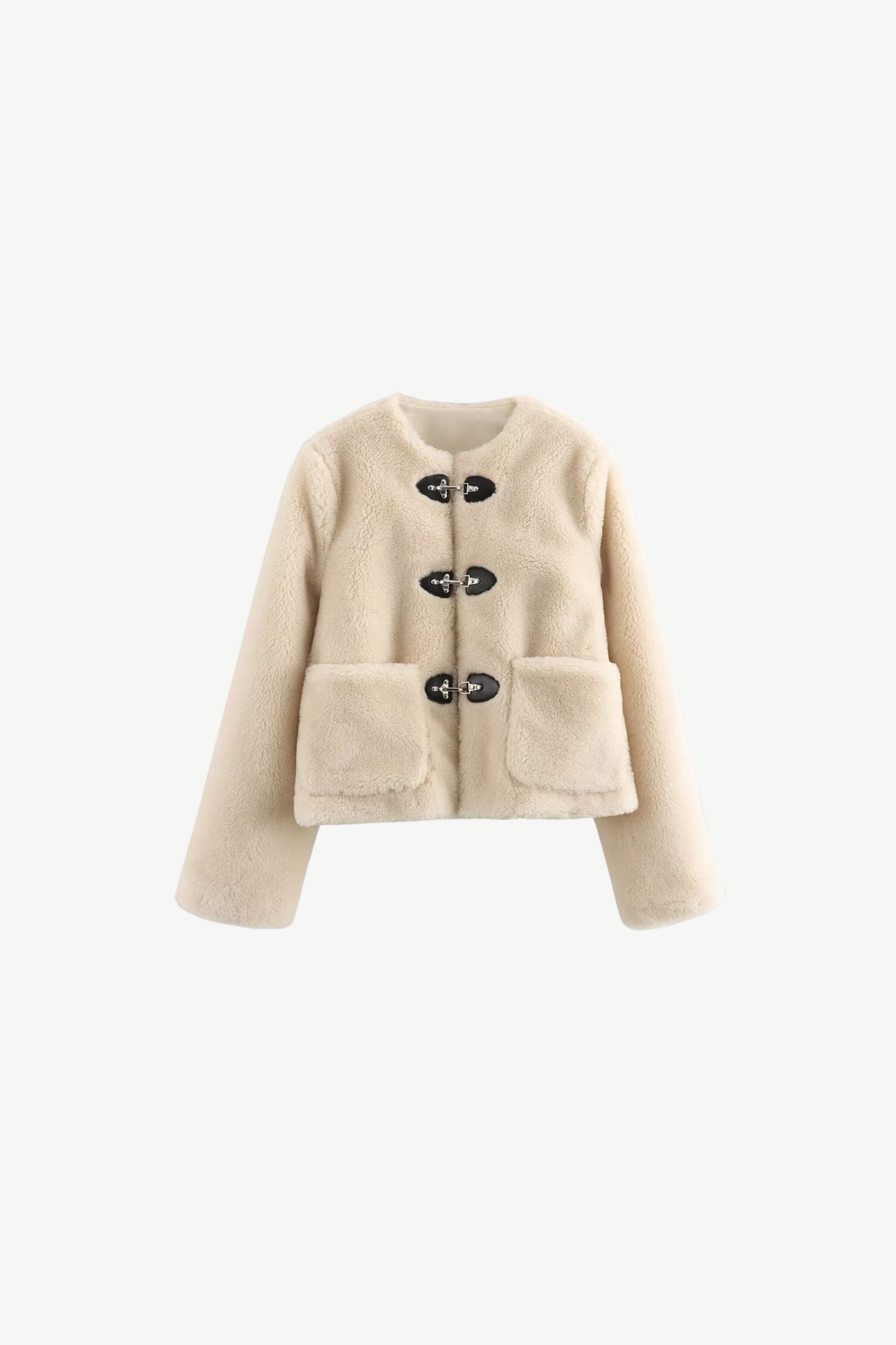 Velia Blunessa Teddy Jacket Cream