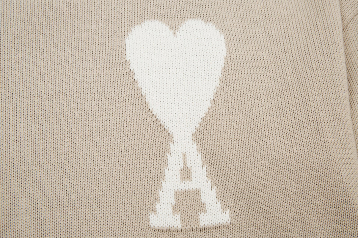 Velia Heart Sweater Cream