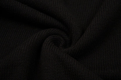 Velia Heart Sweater Black