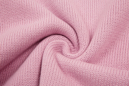 Velia Heart Sweater Rose