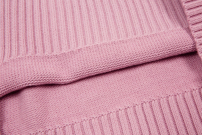 Velia Heart Sweater Rose