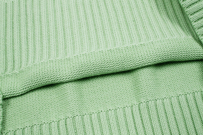Velia Heart Sweater Mint