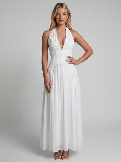 Allure Maxi Dress Weiß