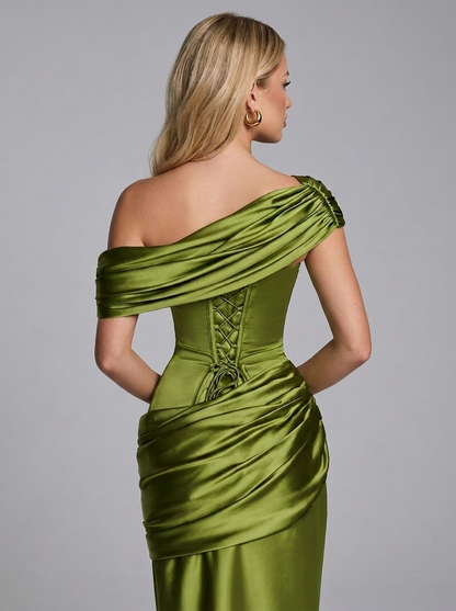 Ella Maxikleid Olive