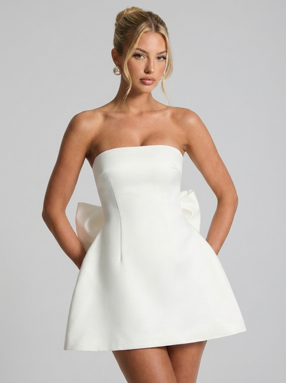 Abbey Minikleid Ivory