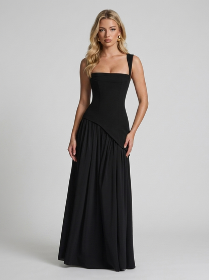 Tullulah Maxikleid Schwarz