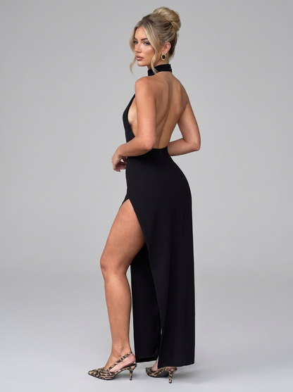 Adalia Maxikleid Schwarz