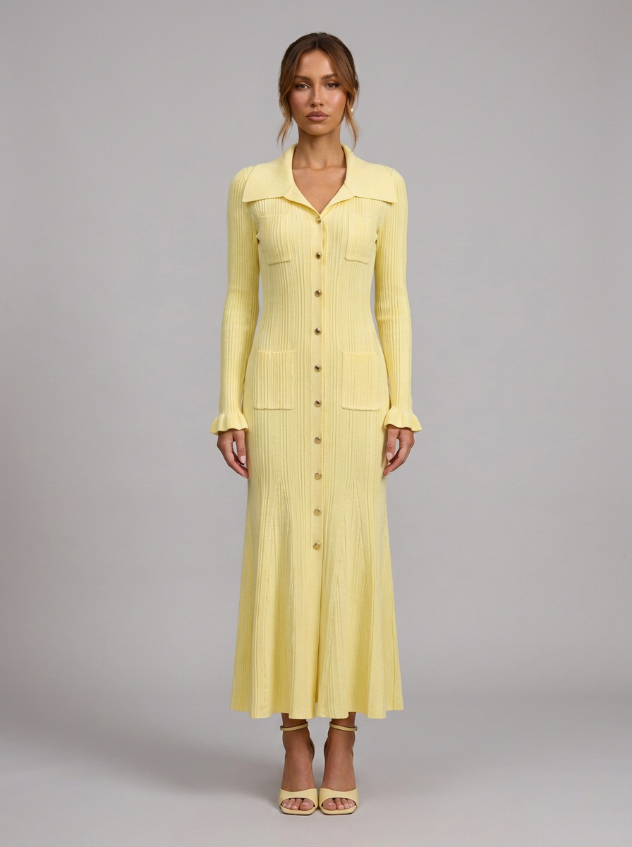 Velia Shumaya Maxi Dress - front view