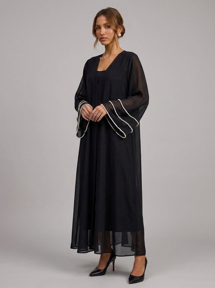 Velia Purelle Abaya - detail