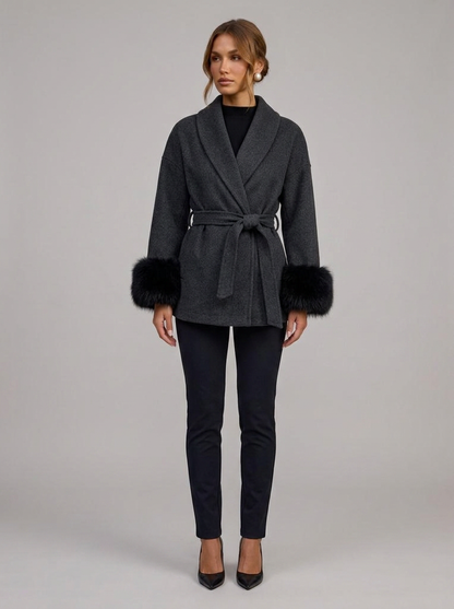 Velia Sorenza Premium Coat Black