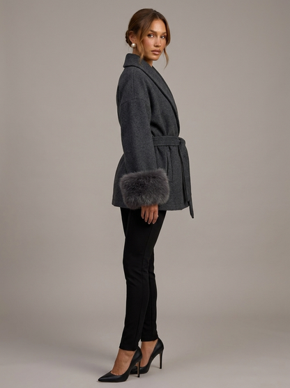 Velia Sorenza Premium Coat Black